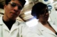 mi mejor amiga :) y yo tabajando :D